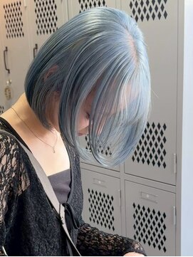 アポロ 横浜駅店(apollo) ブリーチ/ミディアムヘア/デザインカラー/フェイスフレーミング