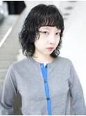 ウェーブヘア/パーマ/ニュアンスパーマ/クセ毛風パーマ