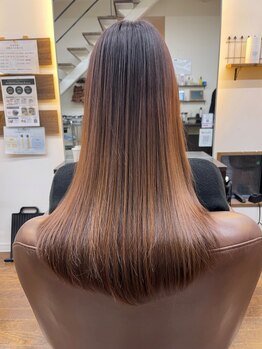 レーブアバンセ(reve avance)の写真/乾かすだけで形になる！朝のお手入れが楽になるスタイルに！髪の芯から潤いを与え、毛先まで潤うヘア♪