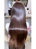 縮毛矯正＋髪質改善で叶える艶ストレートロング