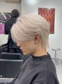 メンズペレ 渋谷(MEN'S PELE) ホワイトブリーチ3回 ブリーチ/ホワイトブロンド/ブロンド/渋谷