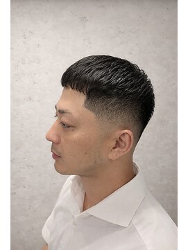 ワンワンオー バーバーショップ 長浜店(@110 BARBER SHOP) 【大人の選択】骨格を美しく魅せる。クロップスタイル