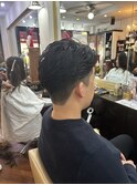 フェザーパーマ　メンズショート　佐世保