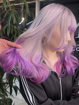 イエナ 渋谷(IENA) ミルクティーピンクベージュ結べるレイヤーカット