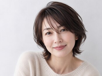 スリーランド(THREELAND)の写真/白髪ぼかし×髪質改善カラーで上品な艶髪[蒲生四丁目/髪質改善/髪質改善カラー/ヘッドスパ/学割U24/men's]