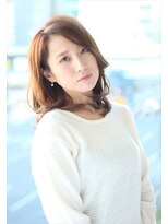 マンス ルージュ 博多マルイ店&nbsp;長めの前髪で大人可愛いセミディ【博多駅】