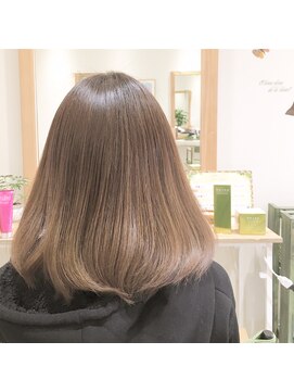 ナノハナ 鹿沼で唯一本格ヘッドスパが出来る美容室　グラデーションカラー