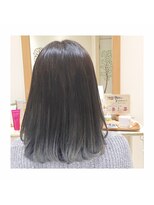 ナノハナ&nbsp;鹿沼で唯一本格ヘッドスパが出来る美容室　グラデーションカラー
