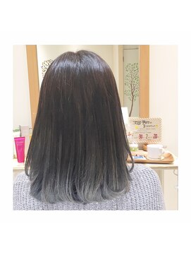ナノハナ 鹿沼で唯一本格ヘッドスパが出来る美容室 グラデーションカラー
