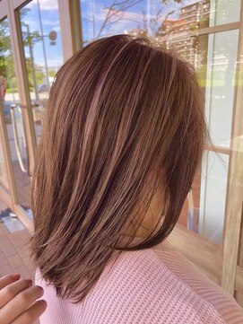 エメ バイ ヘアーポケット(aimer by hair pocket) *+aimerが叶える...愛されピンクベージュ*