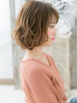 モッズヘア 越谷(mod's hair)&nbsp;★オリーブアッシュ抜け感アンニュイ小顔ボブ20代30代40代★7