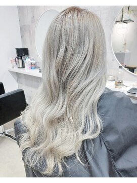 パープル(purple) プラチナホワイトパール