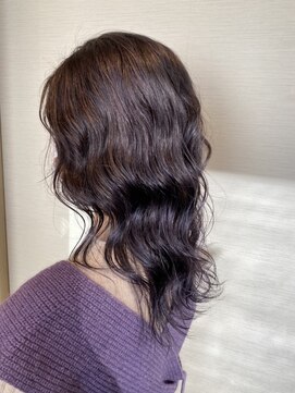 ランド(LAND) 透け感暗髪カラー