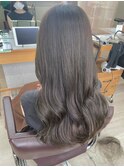 ゆる巻きロング/髪質改善縮毛矯正/髪質改善/韓国風/韓国ヘア