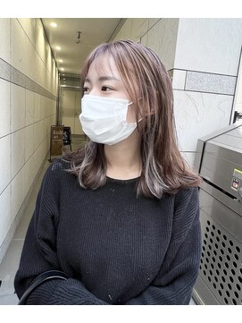 カシィ(kashi) 柔らかなハイトーンロブ