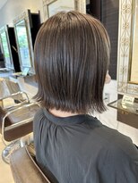 ミューズ おゆみ野店(HAIR & NAIL MUSE)&nbsp;ギリギリ結べる切りっぱなしボブ