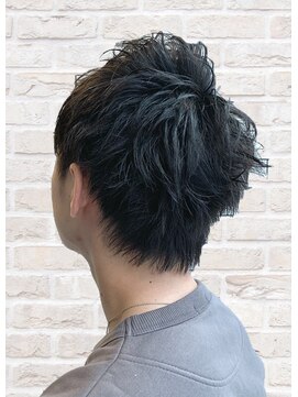 オールデイハローズ(ALL DAY HELLO'S) 束感ナチュラルショート【河原町】３０代ニュアンスモテパーマ