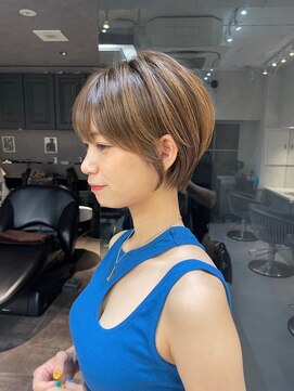 ロンドソレイユ 池袋(Lond soleil) ショート/ボブ/レイヤーカット/グレーベージュ/髪質改善[池袋]