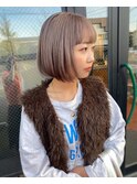 シルキーベージュ◎インナーカラー
