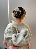 【lilley 稲永麻衣】ヘアセット+着付け+天神韓国ヘア