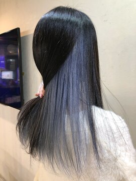 フェイブ(Fave) ブラック×インナーブルーシルバー