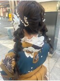 卒業式ヘアセット