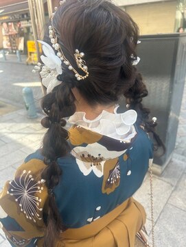 ネオリーブ シュシュ 神保町店(Neolive susu) 卒業式ヘアセット