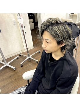 ヘアアンドビューティ ガーデン ベルモール店(HAIR AND BEAUTY GARDEN) メンズハイライト