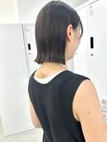 サンド 大阪梅田(sand)&nbsp;@morii_sand/オリーブベージュ/ショートボブ[大阪梅田駅]