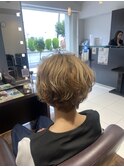 ショートパーマ、シャドウパーマ