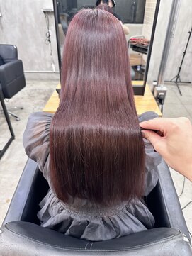 シウン(SIUN.) 髪質改善カラー×バーガンディー