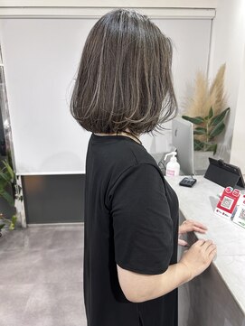 フー(fu.) 地毛ベースにハイライト