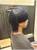 カジュアルモード！ネイビーブルーウルフ