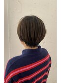襟足スッキリ丸みショート！