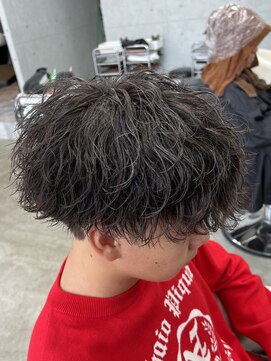 エデアンホンテン メンズサロン(EDEAN 本店 (旧:EDEAN 上通)) 熊本メンズサロン MENS HAIR 波巻きパーマ 波巻きスパイラル