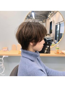 アオ 岡野 横浜(a-o) short hair