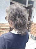 ◆グレイ活かしハードパーマ◆