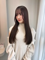 リッカ(LICCA)&nbsp;【LICCA古賀愛】レイヤー/チョコレートカラー/天神/天神韓国ヘア