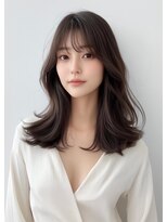 ライズ ネックス ザ サロン 渋谷(LIZE nex the salon)&nbsp;【ロングヘア　前髪あり　韓国ヘア#5】#渋谷駅#韓国#髪質改善