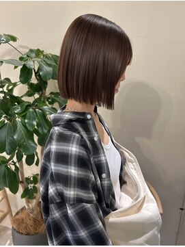 マキュムドオリ 並木通り(MAQUM) ネオメテオストレート+ミニボブ