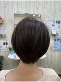 夏におすすめ◎襟足スッキリ丸みショート