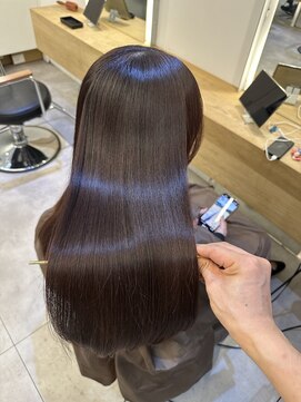 ジーナ 渋谷駅前(Zina) 髪質改善＊モカグレージュくびれヘアレイヤー＊【Zina渋谷駅前】