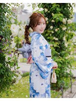 バサラ 池袋店(VASARA)&nbsp;サイドポニー♪着物ヘア/浴衣ヘア/卒業式ヘア/成人式ヘア