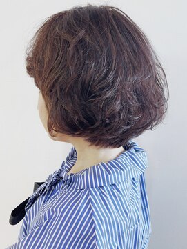 リコ(LIKO) 大人のクセ毛風ボブ☆大人ヘア/デジタルパーマお手入れ簡単