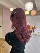 ラナンバイシダ(ranan by sida)&nbsp;チェリーレッドカラー10代20代ケアブリーチ透明感カラー