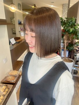 アンフール(am foule) フラットボブ