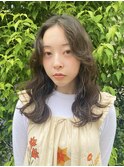 【下地　由美】ミディアムパーマ