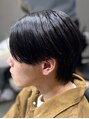 ブルニール 心斎橋(BLEUNIR) 20代人気 ニュアンスセンターパート♪襟足ありもなしもお勧め