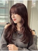韓国風レイヤー　くびれスタイル