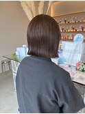 #切りっぱなしボブ